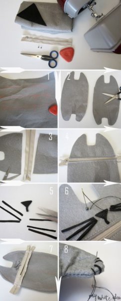 forrás: http://www.mywhiteideadiy.com.es/2014/06/cat-pencil-case-diy.html