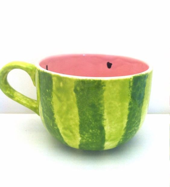 Melon Mug on Etsy